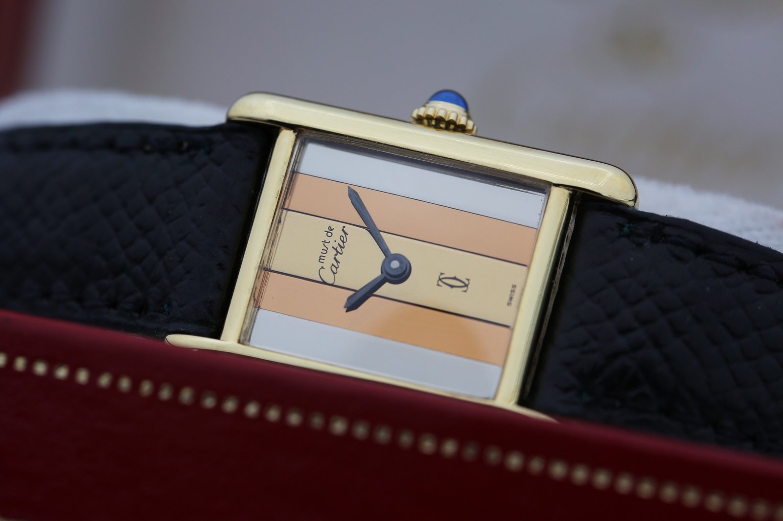 Cartier 5057001 Tri Colour TANK MUST VERMIEL 23mm 1981 4 1d5d3510 9d2b 4db2 93e9 a3eda7039356
