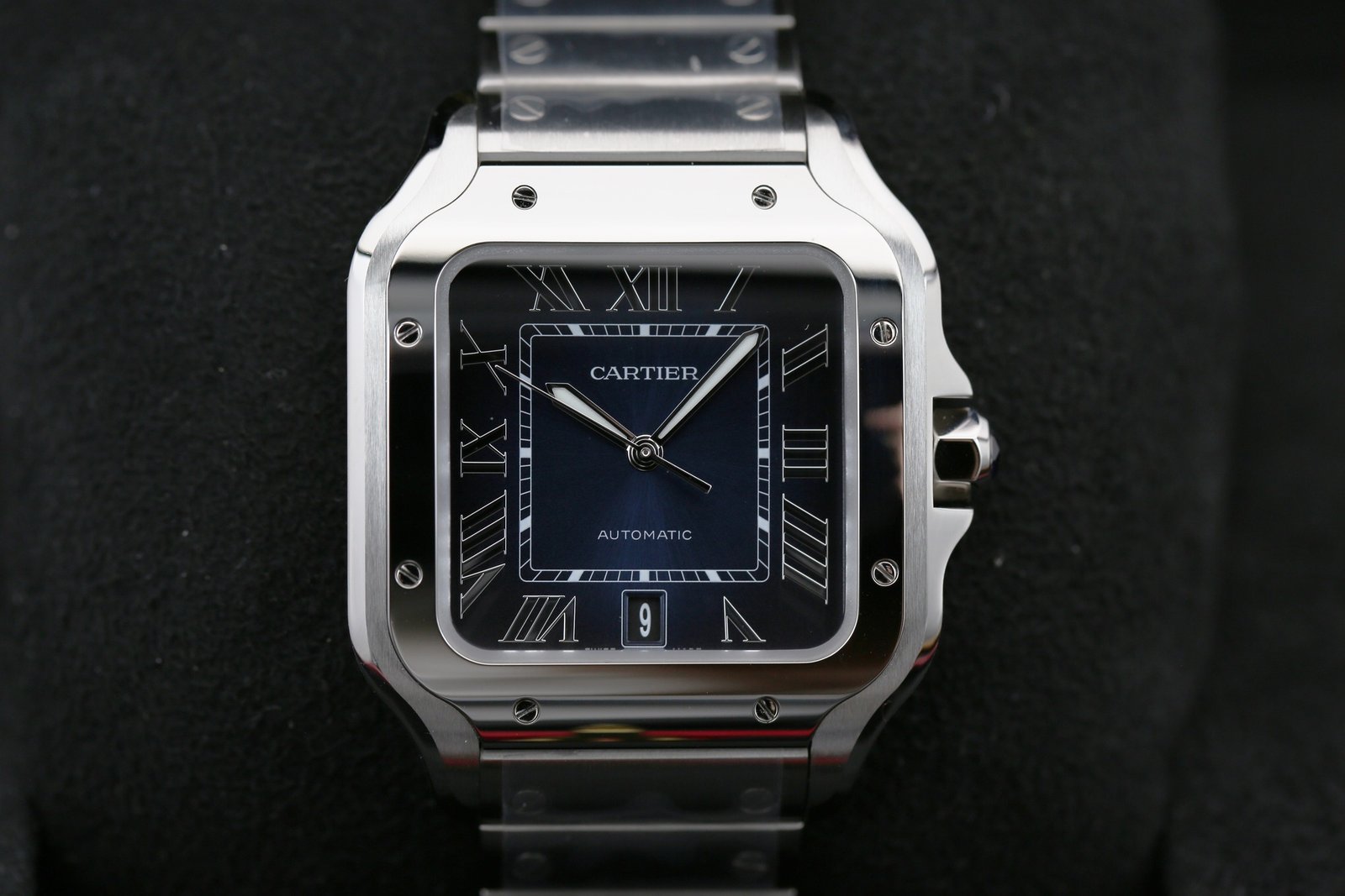 Cartier WSSA0071 Blue SANTOS DE CARTIER 40mm 2026 3 55b6a121 7115 422c 8ed6 0060e84bac18