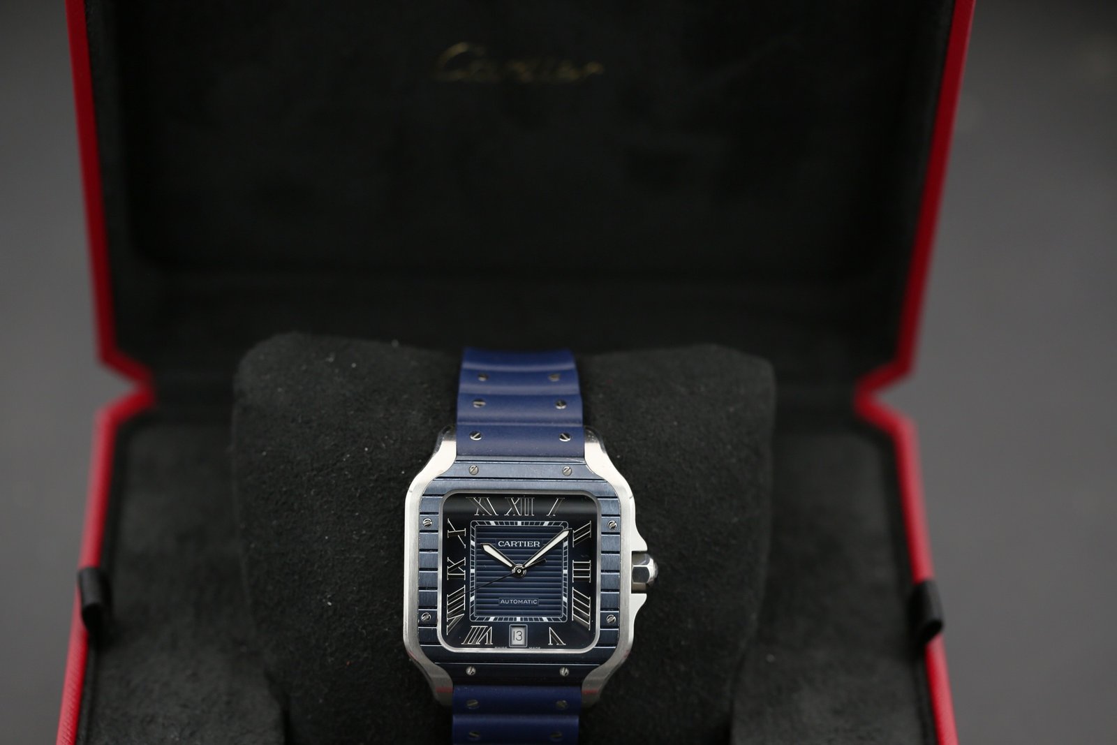 Cartier WSSA0048 Blue CARTIER SANTOS 39.8mm 2022 6 5a2996ac 0e98 47ab aff3 5e646e0a03a6 1
