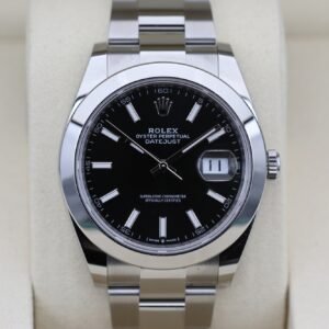 Rolex 126300 Black DATEJUST 41mm 2026
