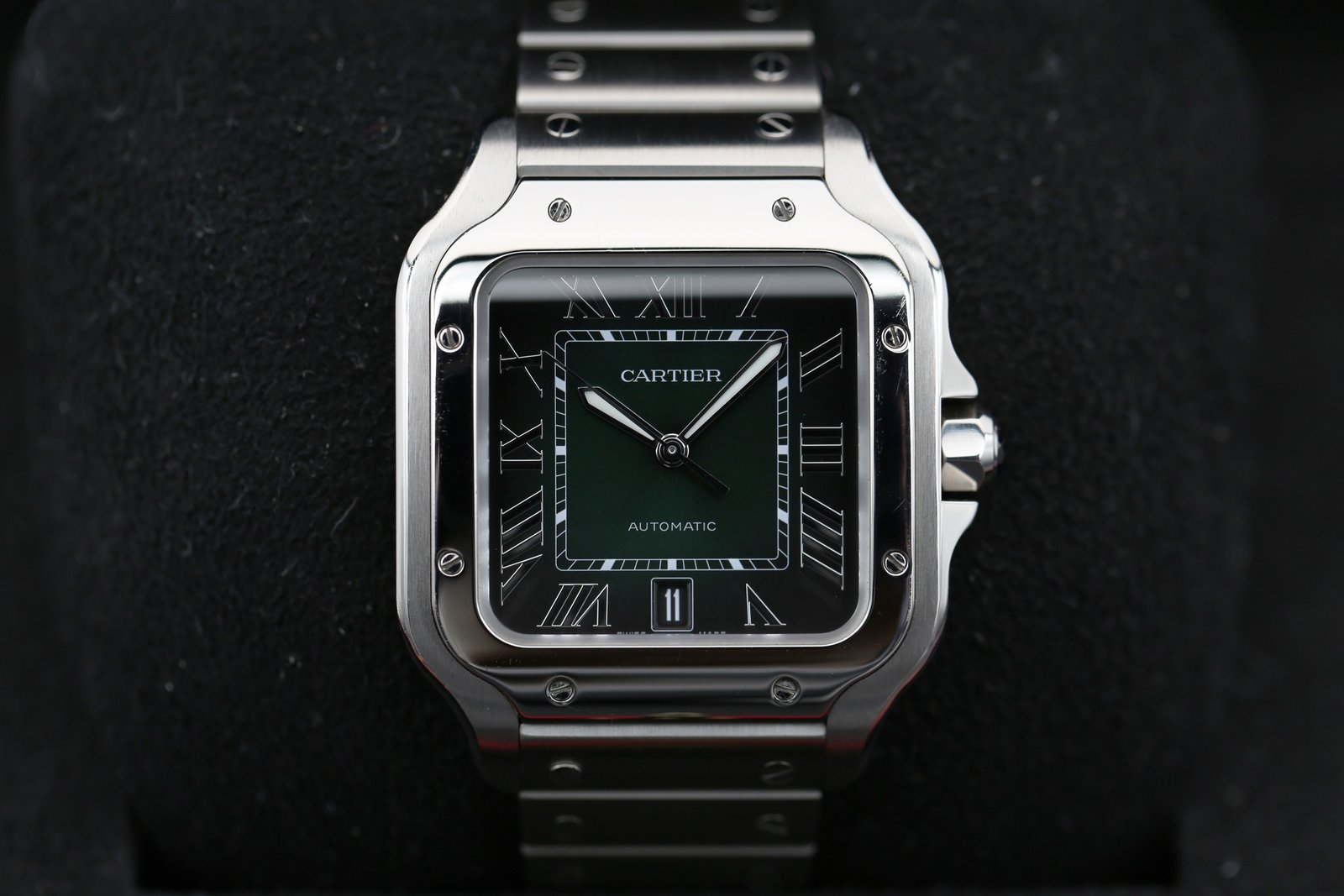 Cartier WSSA0062 Green SANTOS DE CARTIER 40mm 2023 3 89e5be1f a4c0 4853 be5e e25cdc0e3dbf
