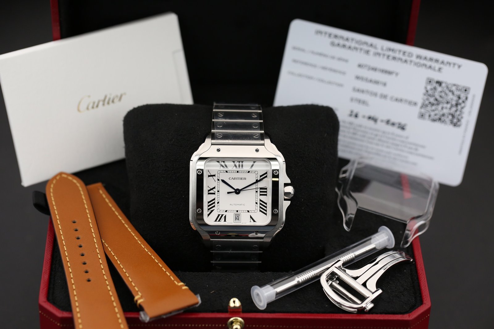 Cartier WSSA0018 White SANTOS DE CARTIER 2026 7 a78f316b 6e76 4fe6 9536 12a8d47c549d