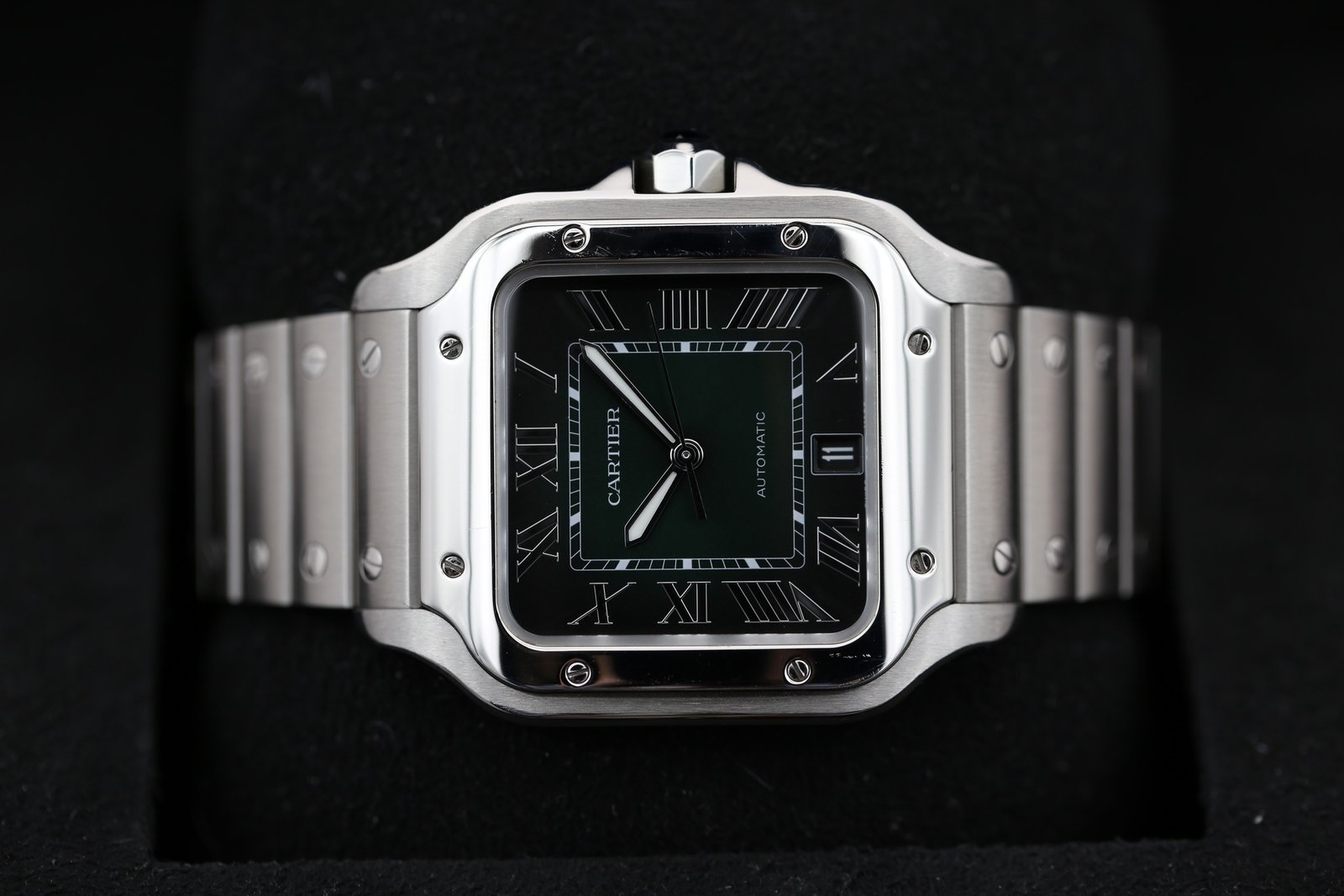 Cartier WSSA0062 Green SANTOS DE CARTIER 40mm 2023 5 a862f2c1 e136 4dd5 aeae 989e82fdfcf8