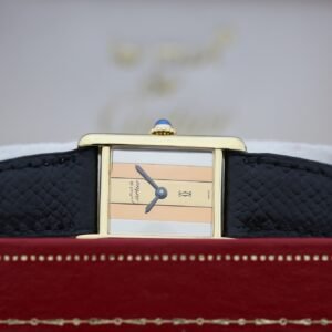 Cartier 5057001 Tri Colour TANK MUST VERMIEL  23mm 1981