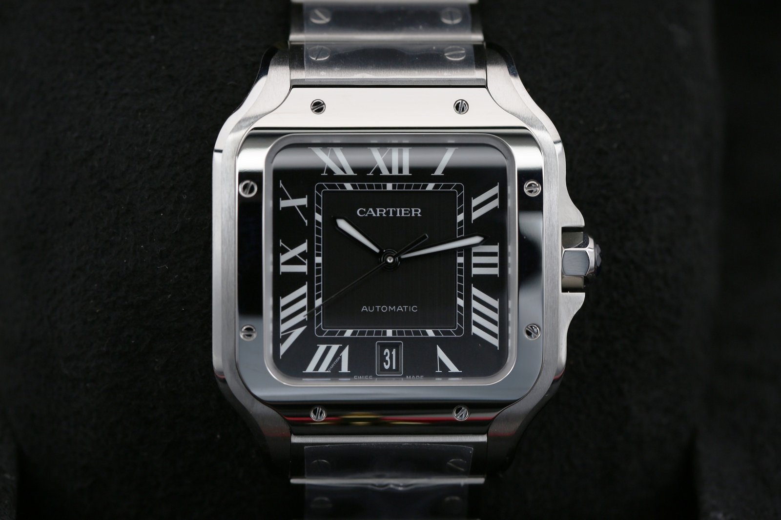Cartier WSSA0096 Black SANTOS DE CARTIER 40mm 2026 3 e372aa4b 5499 4ac3 83ae 9e77e59ed501