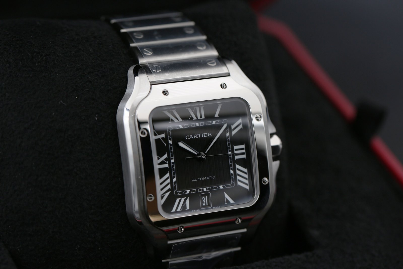 Cartier WSSA0096 Black SANTOS DE CARTIER 40mm 2026 4 fbb9e8c5 524d 478f 8c80 2ad51eaf432c